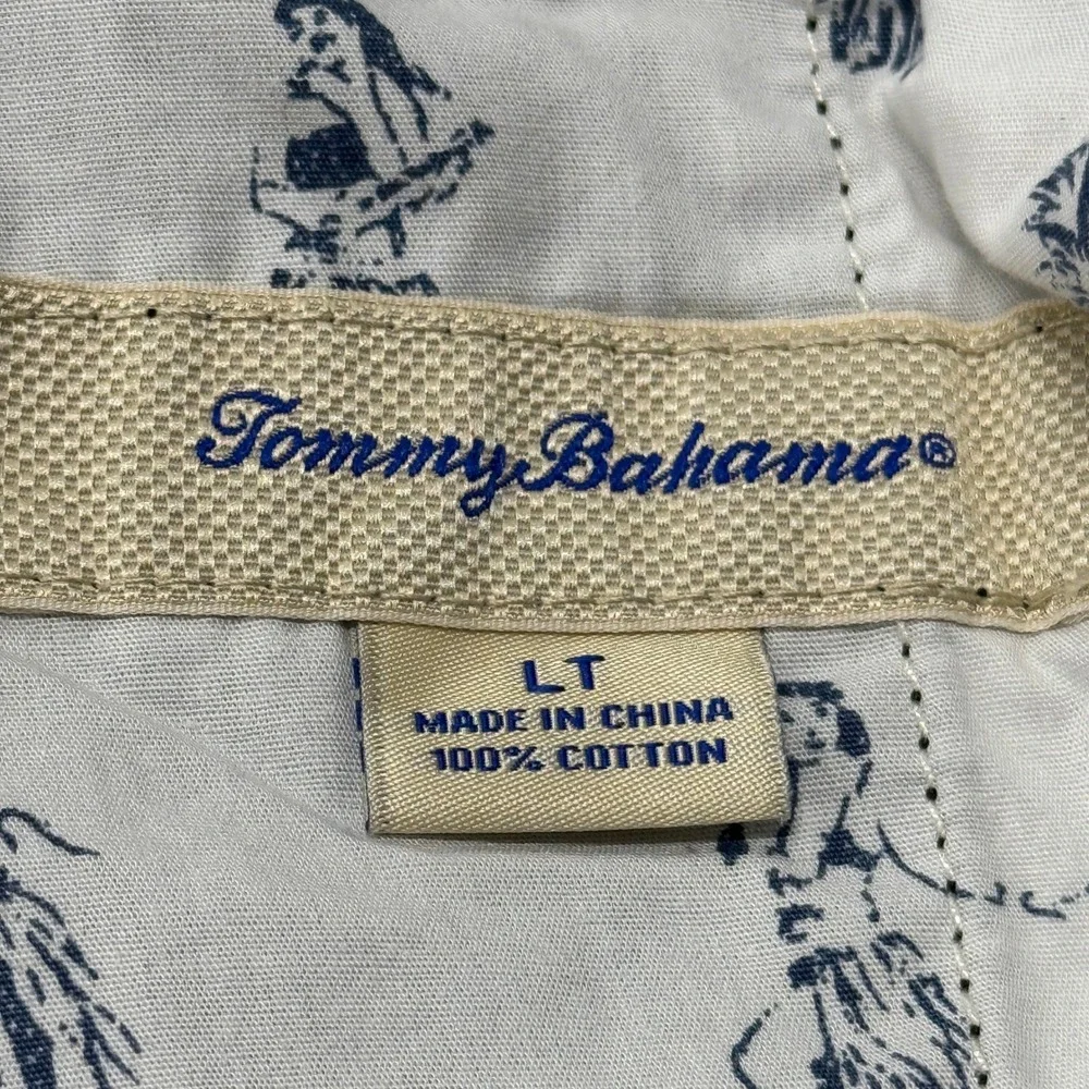 Tommy Bahama Mens Black Survivor Cargo Shorts LT Cotton Large Tall NWT